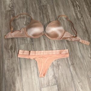 Victoria’s Secret Nude Lingerie Set